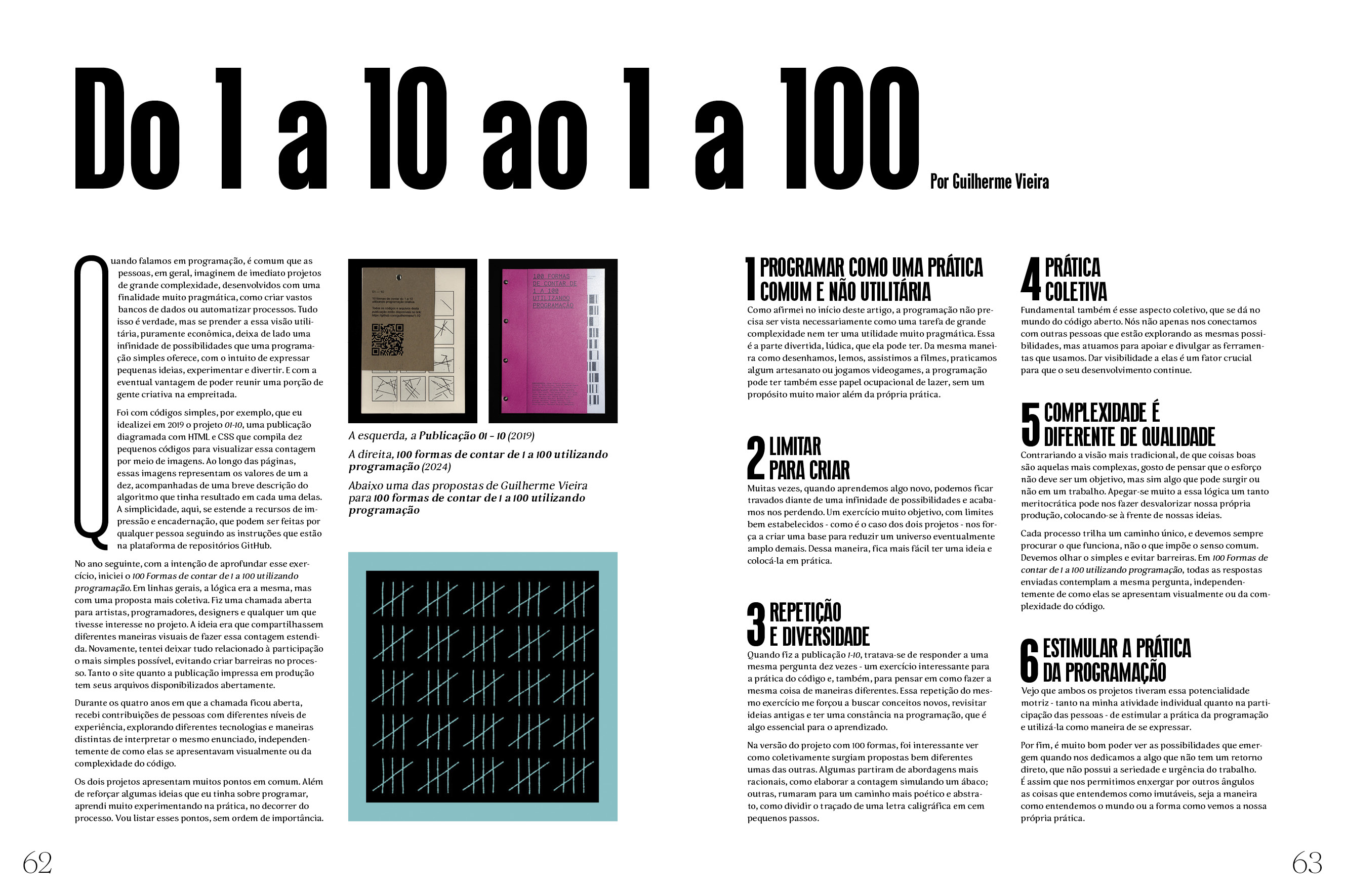 Do 1 a 10 ao 1 a 100